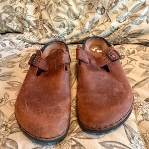 Men’s Leather Birkenstock Clog